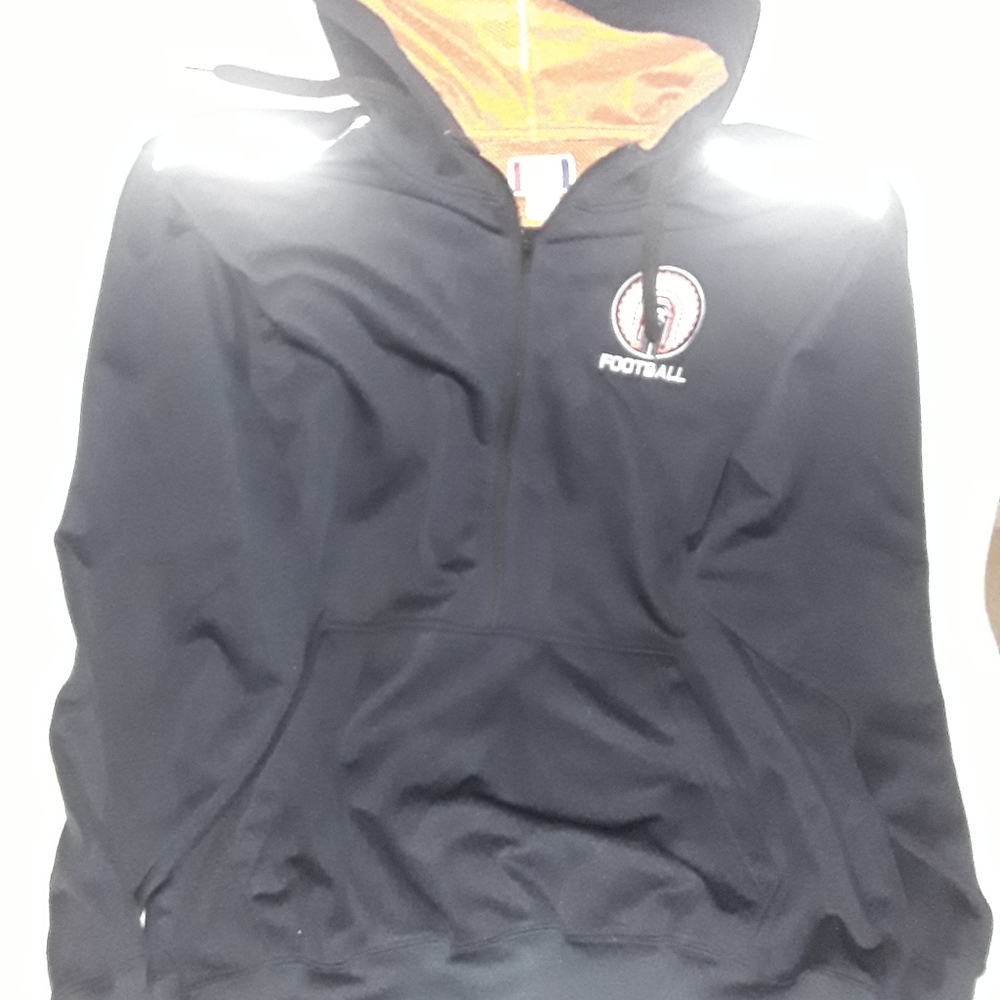 Clique XL Chiefs/Indians Zip Up Hoodie Like New